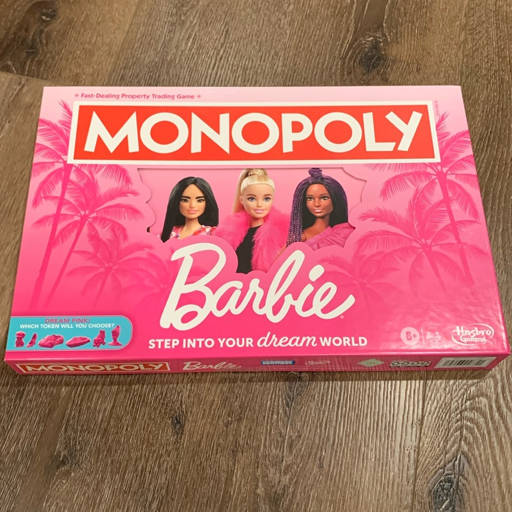 Barbie Monopoly Board Game